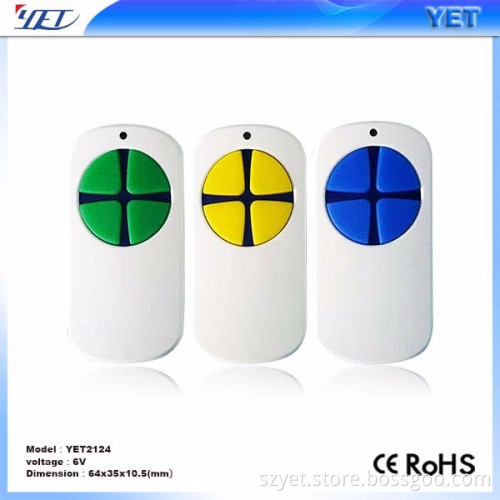 High Quality Universal Remote Control Duplicator 433.92 for Garage Gate